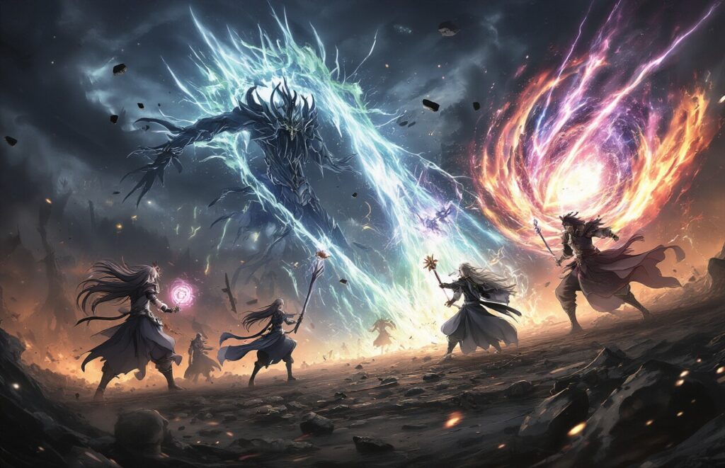Supernatural Action Anime like one punch man That Redefine Power Scaling