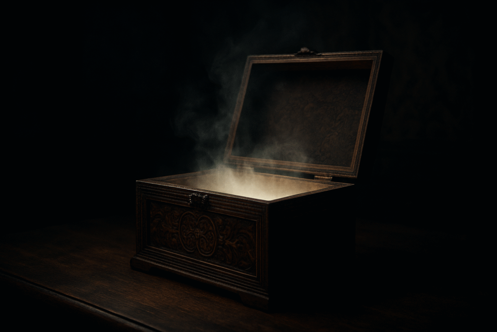 open box means in Welcome to Derry episode 5