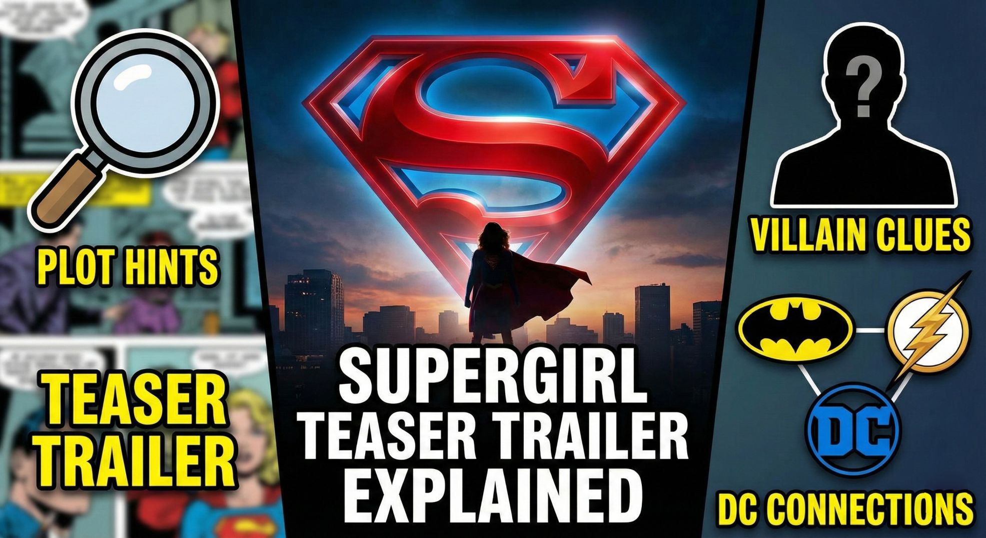 Supergirl teaser trailer first look